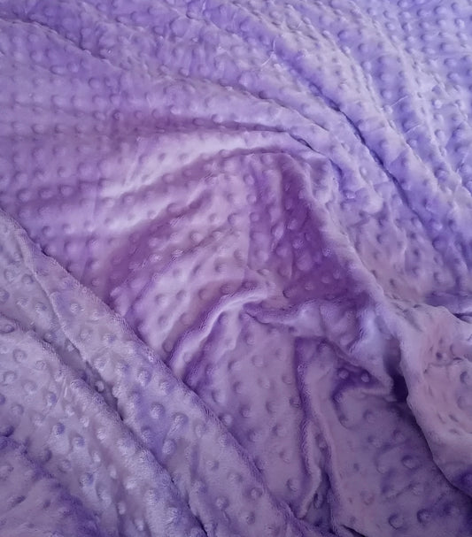 Tissu Minky violet